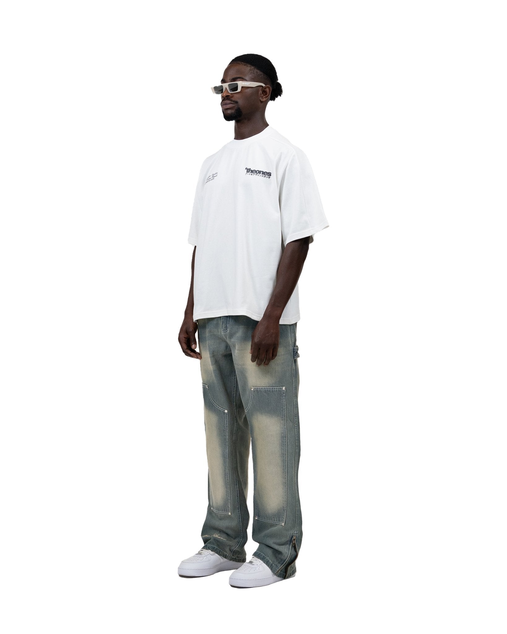"ART & DESIGN ATELIER" TEE WHITE - theonesclo