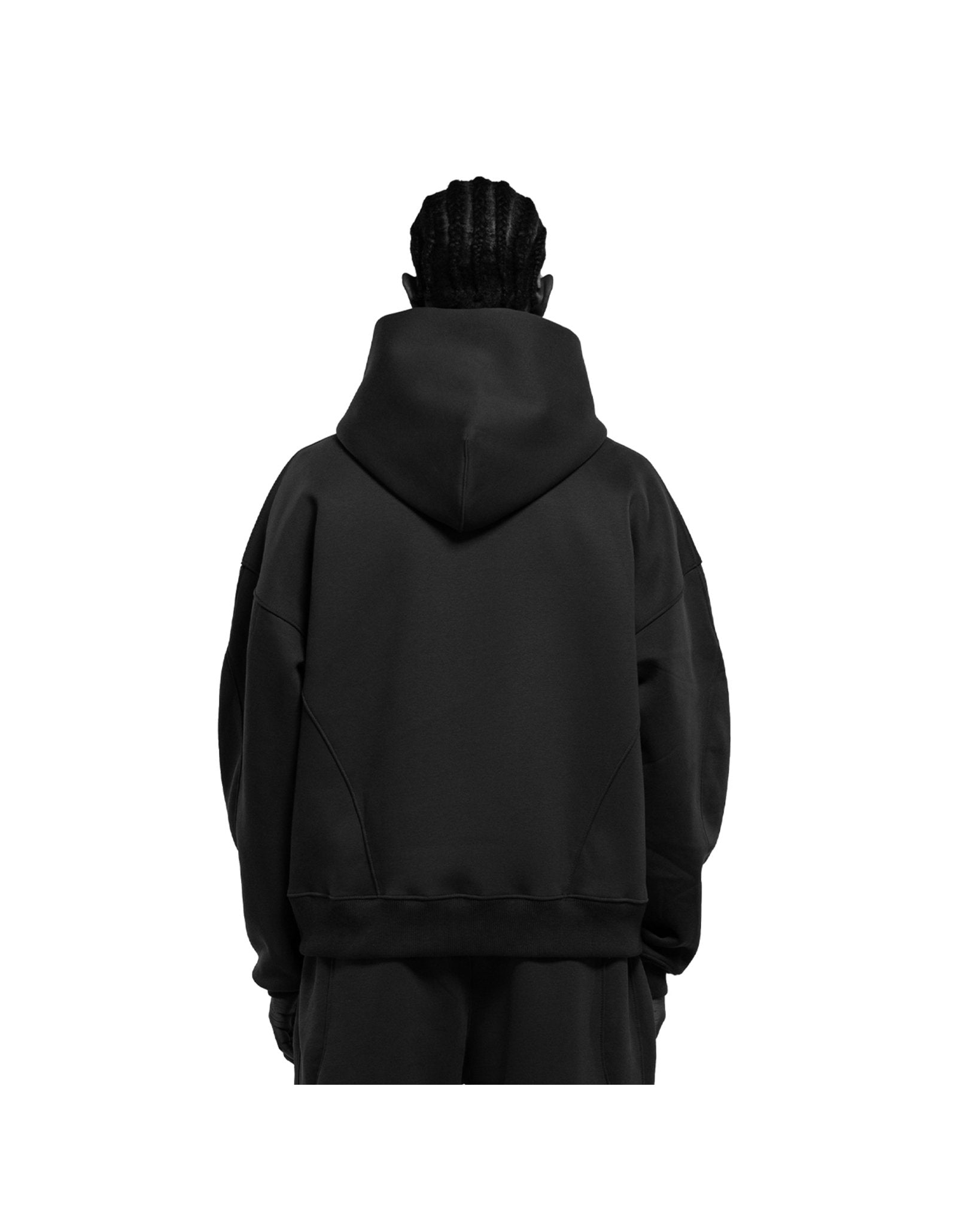EVERYDAY ZIPPER BLACK ON BLACK - theonesclo