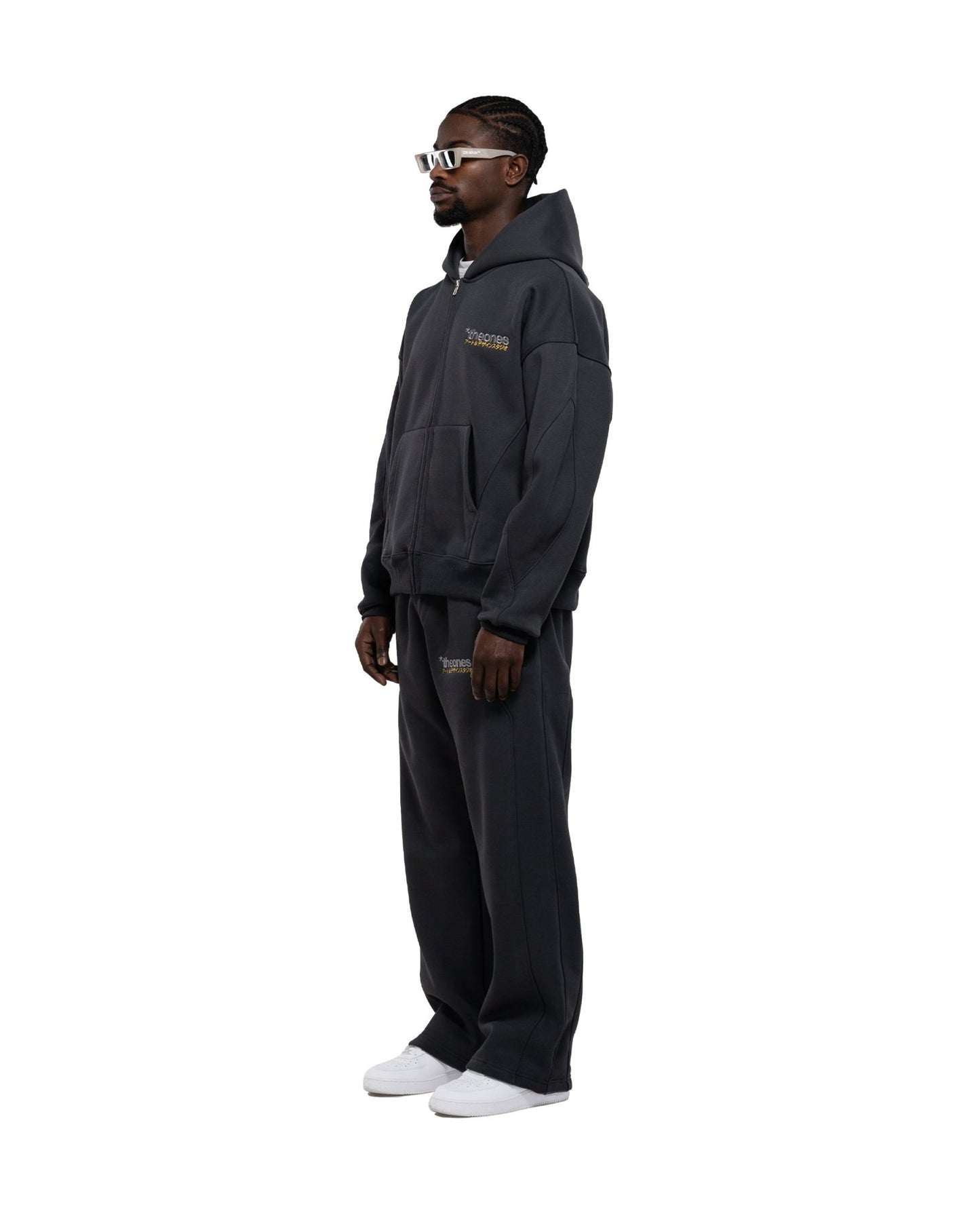 "EVERYDAY TRACKPANTS" ANTHRACITE - theonesclo