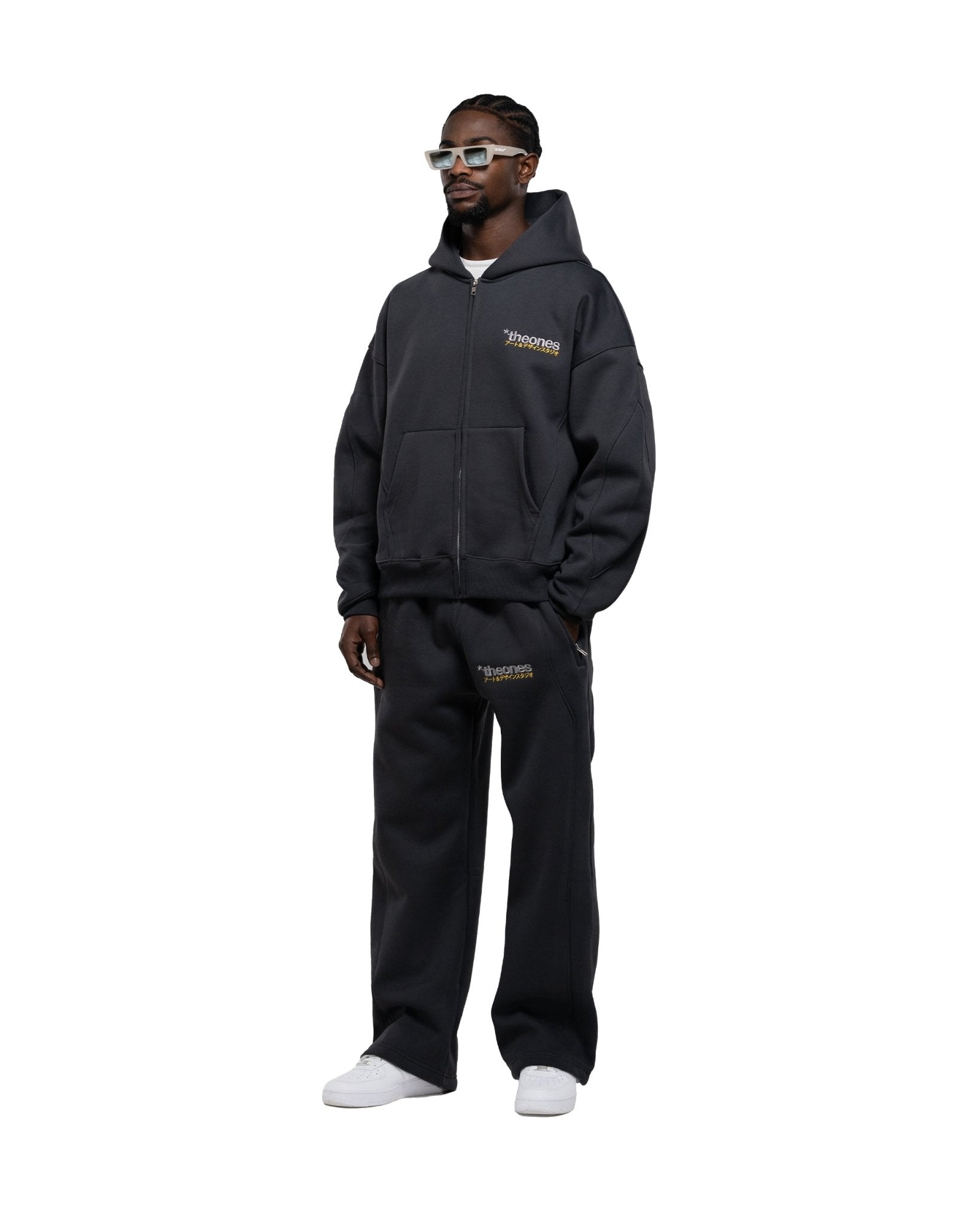 "EVERYDAY TRACKPANTS" ANTHRACITE - theonesclo