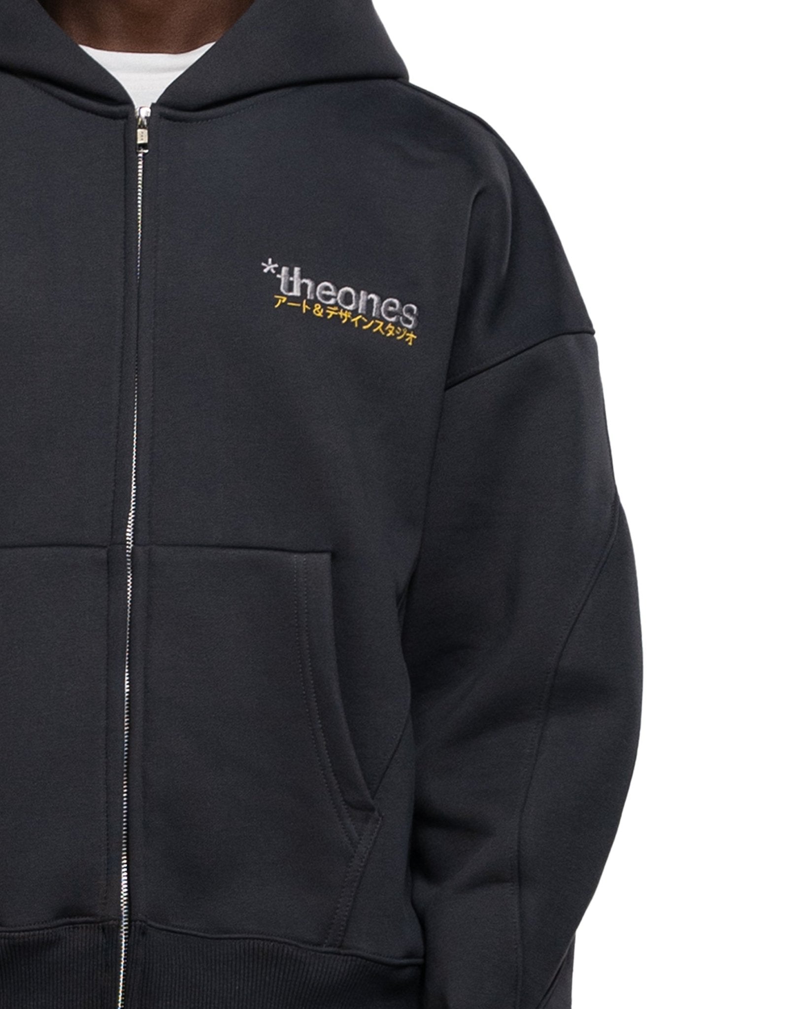 "EVERYDAY ZIPPER" ANTHRACITE - theonesclo