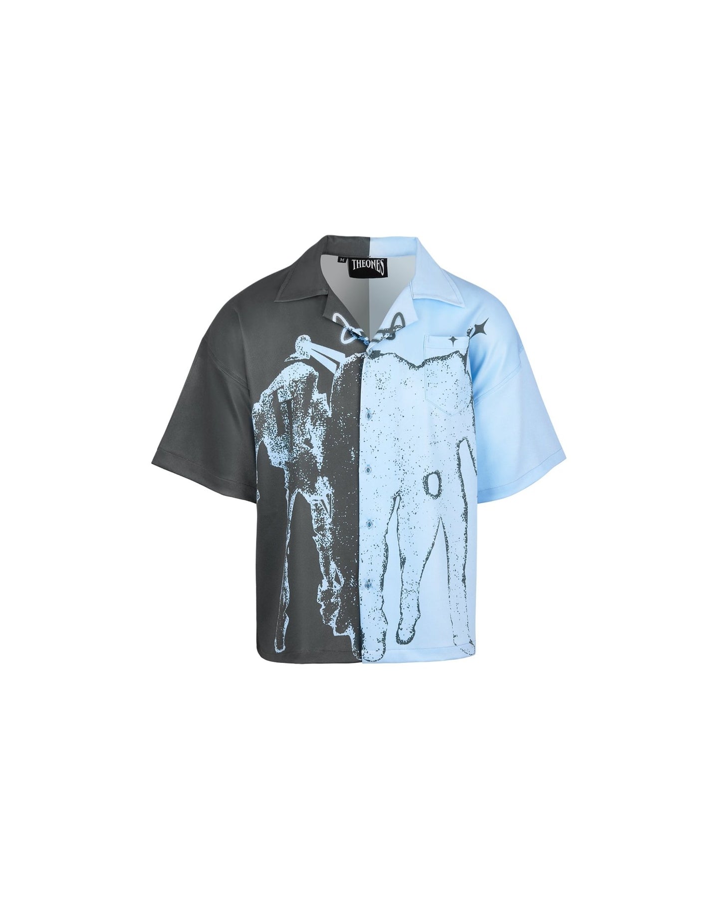 SPACE TEAM BOWLING HEMD V2 "BABY BLUE" - theonesclo